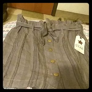 Vanilla Star Denim Skirt